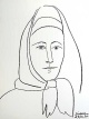 Pablo Picasso - Femme d'Espagne verkocht voor € 50!