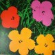 Andy Warhol - Flowers, Offset auf starkem Karton, signiert verkocht voor € 450!