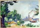 Friedrich Feigl - : Flußlandschaft, Aquarell 1926, handsigniert kopen? Bied vanaf 750!