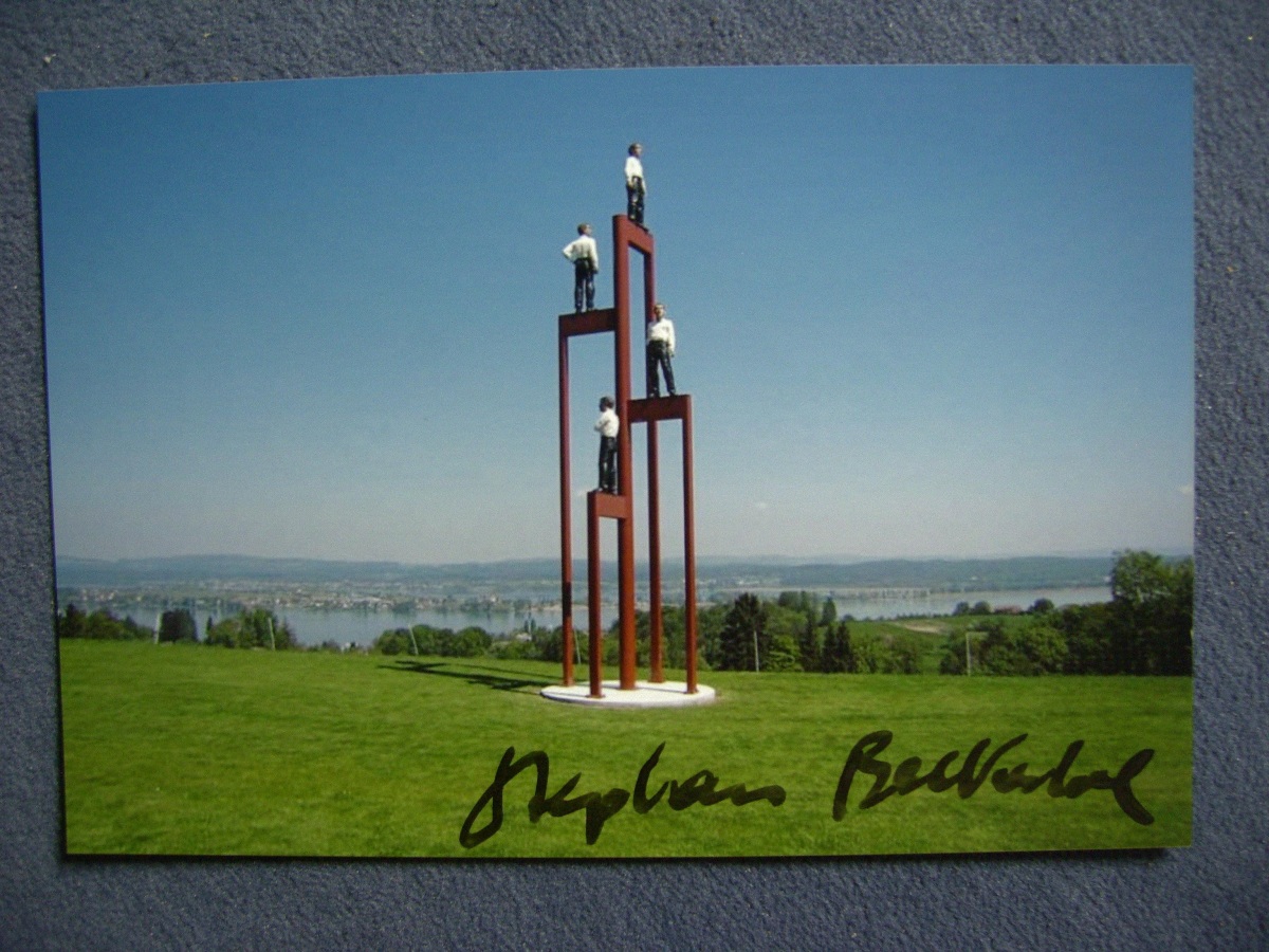 Stephan Balkenhol - Foto handsigniert verkocht voor € 50!
