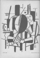 Fernand Leger - FRAU IM SPIEGEL OLith 1920 Rar! verkocht voor € 155!