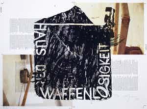 Felix Droese - Haus der Waffenlosigkeit verkocht voor € 125!