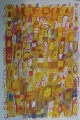 Gerhard Wendland - Gelb und Weiteres 1965, Farbsiebdruck, , 1964 verkocht voor € 60!