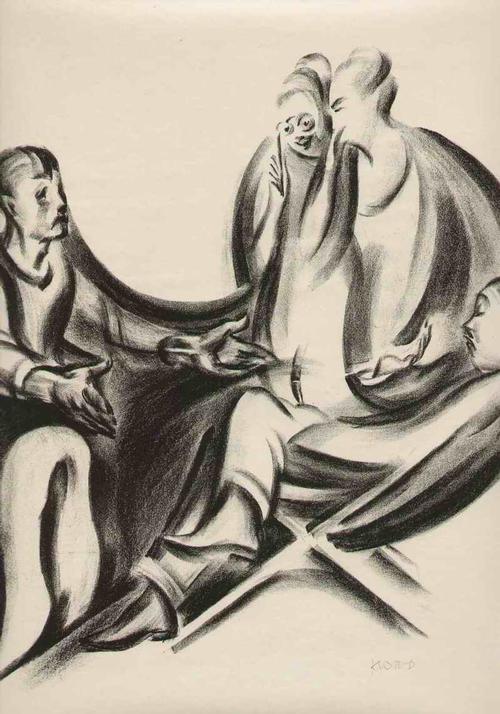 Theodor Klotz-Dürrenbach - GELD: Die UNGEPFLEGTEN HÄNDE - Handsignierte ...