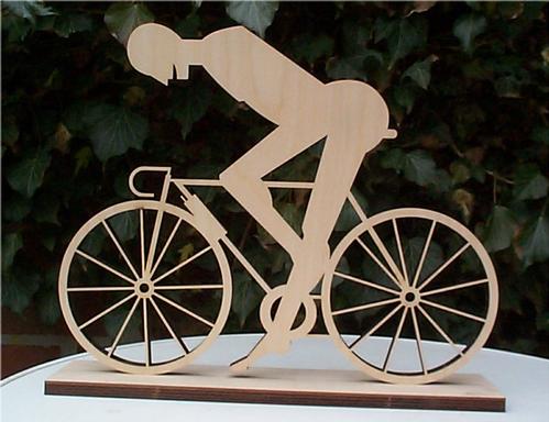 Georg Ettl - Georg Ettl " Radfahrer &quot; Signiert verkocht voor € 85!