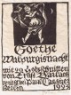 Ernst Barlach - Goethe Walpurgisnacht, Holzschnitt handsigniert! verkocht voor € 220!