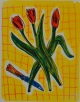 Moritz Götze - Grafik mit Tulpen, 2007, sign/num/dat., 40x60cm verkocht voor € 80!
