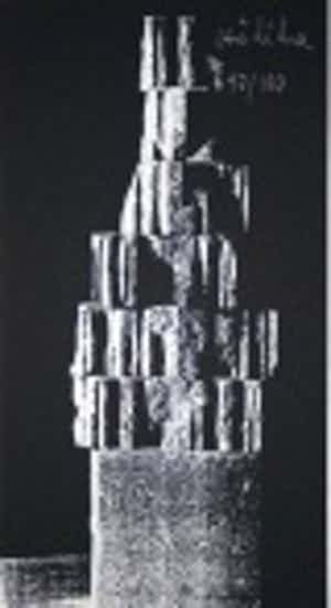 Karl-Horst Hödicke - Graphik verkocht voor € 115!