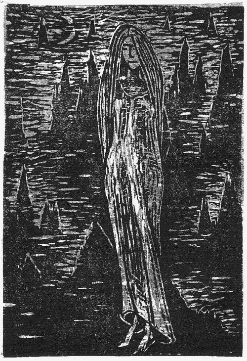 Fritz Cremer - Gretchen (I), Linolschnitt kopen? Bied vanaf 88!