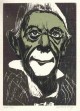Herbert Ott - - GROCK - der CLOWN der CLOWNs - ein Portrait in OriginalFarbHolzschnitt - handsigniert verkocht voor € 76!