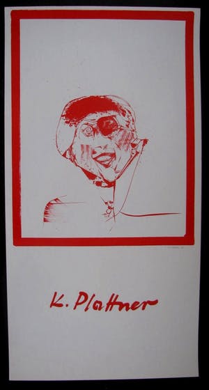 Karl Plattner - Großformat - wohl Unikat - signiert 68 . kopen? Bied vanaf 240!