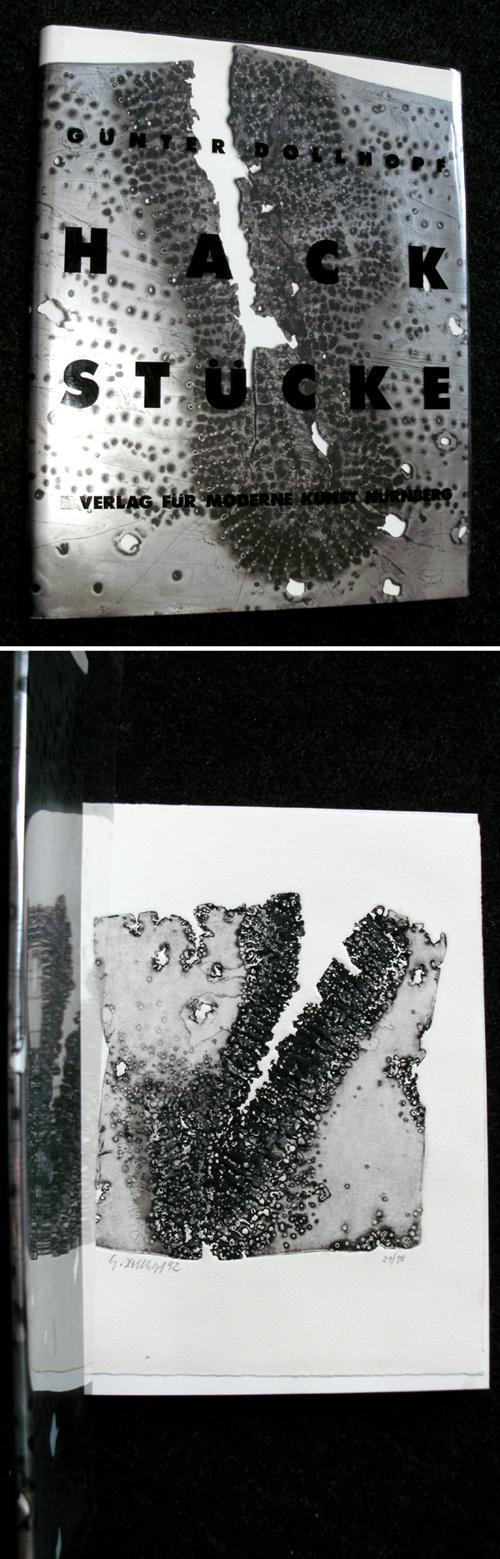 Günter Dollhopf - Hackstücke. Katalog-VA mit sign. Druckgraphik. kopen? Bied vanaf 110!
