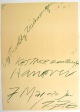 Cy Twombly - HANDSIGNIERT - SELTENES ORIGINALPLAKAT 1976 - Kestner Gesellschaft verkocht voor € 390!