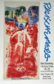 Robert Rauschenberg - HANDSIGNIERT - Sky Garden - Seltenes ORIGINALPLAKAT Gainesville 1992 verkocht voor € 360!