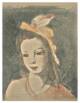 Marie Laurencin - handsignierte Farb-Lithografie verkocht voor € 51!