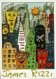 James Rizzi - handsignierte Kunstpostkarte verkocht voor € 35!