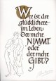 Arno Breker - handsignierter Siebdruck von 1990 verkocht voor € 40!