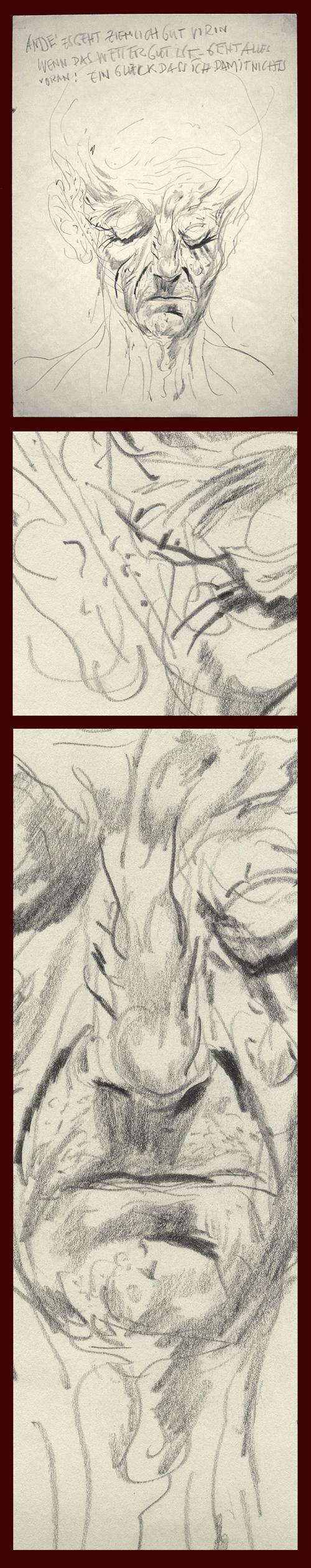 Werner Petzold - Handzeichnung. Kopf. (Leipziger Schule) kopen? Bied vanaf 175!