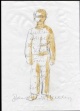 Franz Erhard Walther - HANDZEICHNUNG signiert verkocht voor € 110!