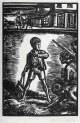 A. Paul Weber - HARTE JUGEND - Handsignierter OriginalHolzschnitt aus dem Zyklus GRENZLAND 1932 verkocht voor € 140!