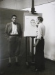 August Sander - HEINRICH HOERLE zeichnet den BOXER HEIN DOMGÖRGEN verkocht voor € 800!