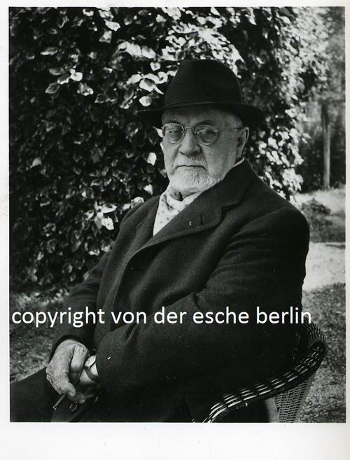 Henri Matisse - Henri MATISSE - Original PortraitFotographie auf Baryt - Fotografie Originale sur papier vegetal verkocht voor € 110!