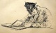 Hermann Struck - Hermann Struck: Lesender Jude, Original-Lithographie 1918 verkocht voor € 35!