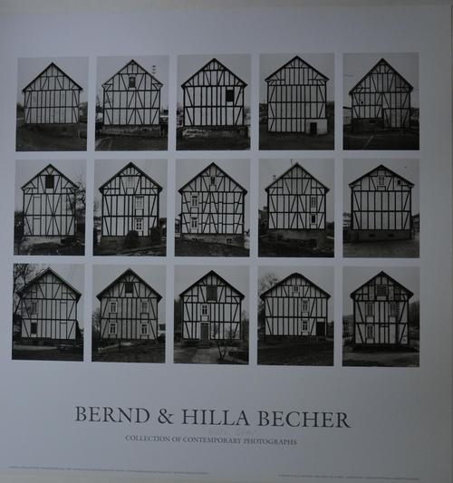 Bernd Und Hilla Becher - hochwertiger Kunstdruck, Motiv: &#8222;Fachwerkhäuser&#8220;, handsigniert verkocht voor € 300!