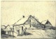 Lesser Ury - Holl.Bauerhäuser, Orig.Radierung, handsign. u. num. verkocht voor € 185!