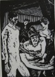 Christian Schad - Holzschnitt von 1915 handsigniert verkocht voor € 280!