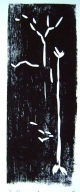 Klaus Hähner-Springmühl - Holzschnitt,Titel:Herzblume(grün),Ex.:1/2,1997,handsigniert verkocht voor € 140!