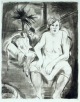 Willy Jaeckel - Im Bordell.Orig.KN.Radierung u.Roulette. verkocht voor € 70!