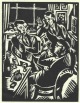 Max Unold - In Memoriam Rene Beeh.Orig,Holzschnitt von 1922. verkocht voor € 60!