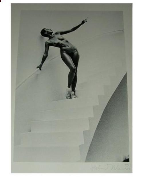 Helmut Newton - In my Studio 1978, Handsigniert. Vintage. verkocht voor € 285!