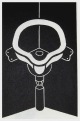 Otto Coenen - INSTALLATION I, Originallinolschnitt 1929/81 verkocht voor € 45!