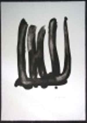 Jerry Zeniuk - Ohne Titel, 1996, handsigniert verkocht voor € 40!