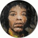 Oliver Jordan - Jimi Hendrix Unikatedition, Porträt auf Vinylschallplatte, signiert nummeriert verkocht voor € 295!