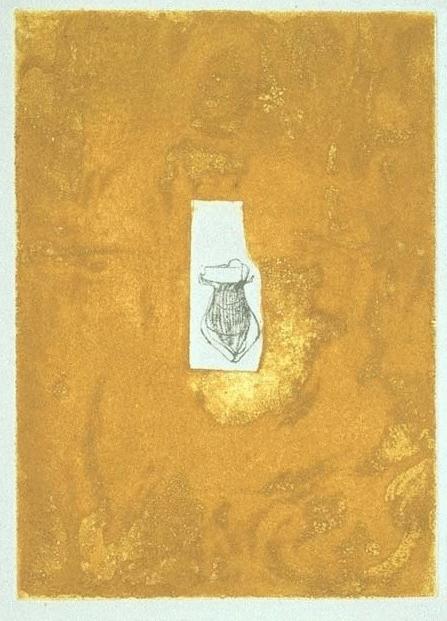 Joseph Beuys - JOSEPH BEUYS RADIERUNG HANDSIGNIERT HONIGGEFAESS verkocht voor € 525!