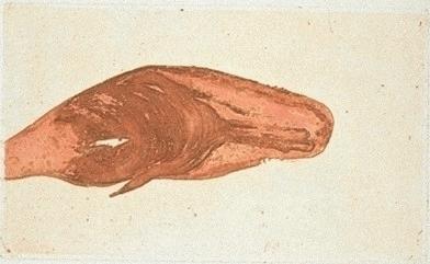 Joseph Beuys - JOSEPH BEUYS RADIERUNG HANDSIGNIERT SPERMWAL verkocht voor € 399!