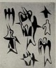 Karl Otto Gotz - Karl Otto Götz, 6 (signierte) Wiedergaben nach Holzschnitten. 1948 verkocht voor € 315!