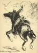 Max Liebermann - Kavallerist, Lithographie 1915 kopen? Bied vanaf 51!