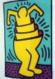 Keith Haring - Kinderstern, Domberger verkocht voor € 5500!