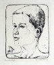 Erich Heckel - Knabenkopf, Originallithographie 1927, handsigniert verkocht voor € 900!