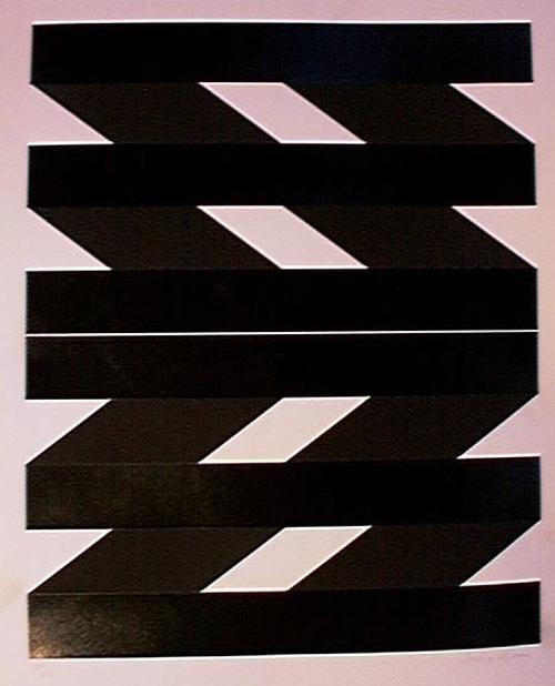 Imre Kocsis - Kocsis, Imre Künstlerserigraphie handgedruckt und signiert verkocht voor € 35!