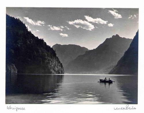 Max Baur - KOENIGSSEE - - handsignierte OriginalFotographie des MEISTERs der photographischen MODERNE verkocht voor € 45!