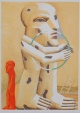 Horst Antes - Kopffüßler, Gefleckte Figur, Original-Lithografie ANGEBOT kopen? Bied vanaf 99!