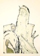 Felix Droese - KRAFTVOLLES MOTIV frühe Radierung 1983 SUBTILE + VIELSCHICHTIGE GRAPHIK! verkocht voor € 79!