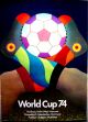 Fritz Genkinger - Künstler-Plakat, World Cup`74, Duel, 95 x 67 cm verkocht voor € 60!