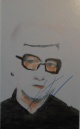 Luc Tuymans - Kunstpostkarte - handsigniert verkocht voor € 60!