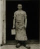 August Sander - LACKIERER, berühmtes, nachlasssigniertes Re-Print von 1976 verkocht voor € 580!